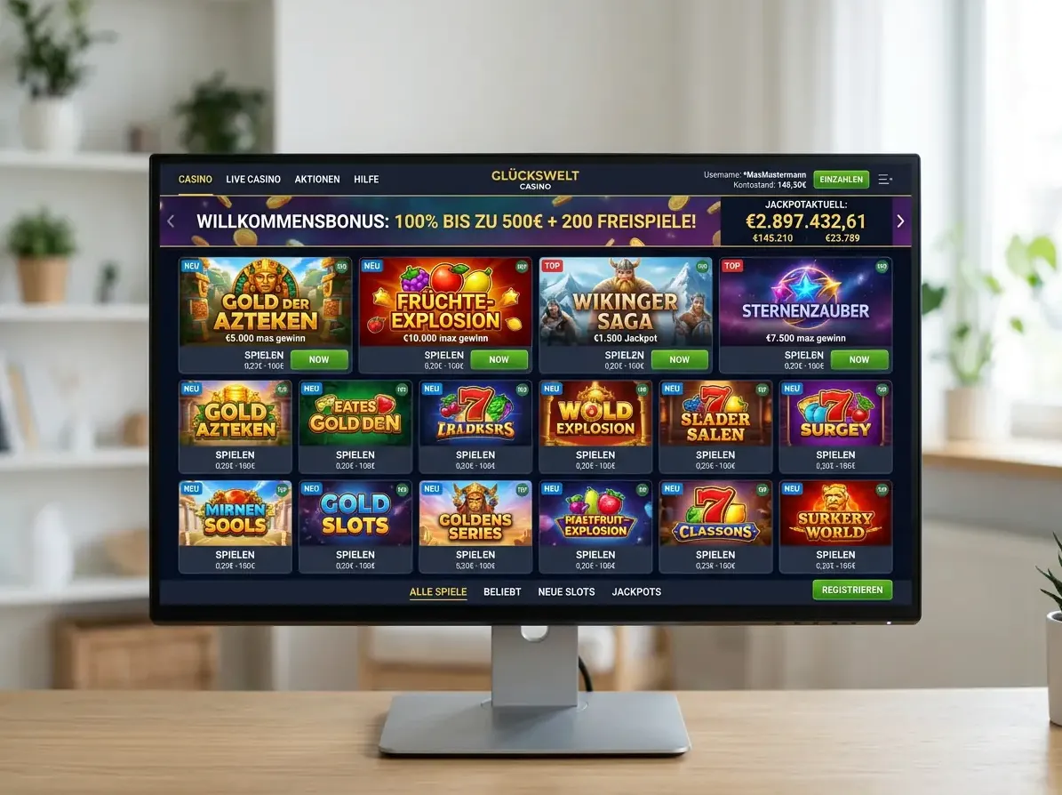 Gamblezen — Spielsaal und Angebot